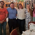 Dinner at Gaido’s restaurant – August 2024 (left to right: Naveen Ganji, Dr. Matthieu Gagnon, Dr. Savannah Seely, Dr. Mariia Rybak, Nicolette Valdez)